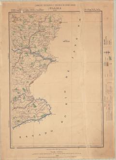 CARTA TOPOGRFICA DA CIDADE DE PALMA